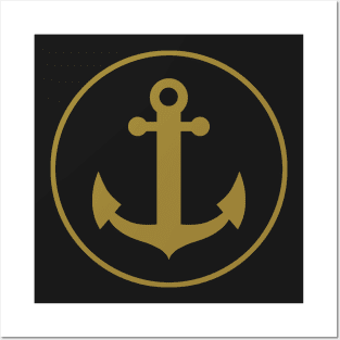 Anchor GOLD Posters and Art